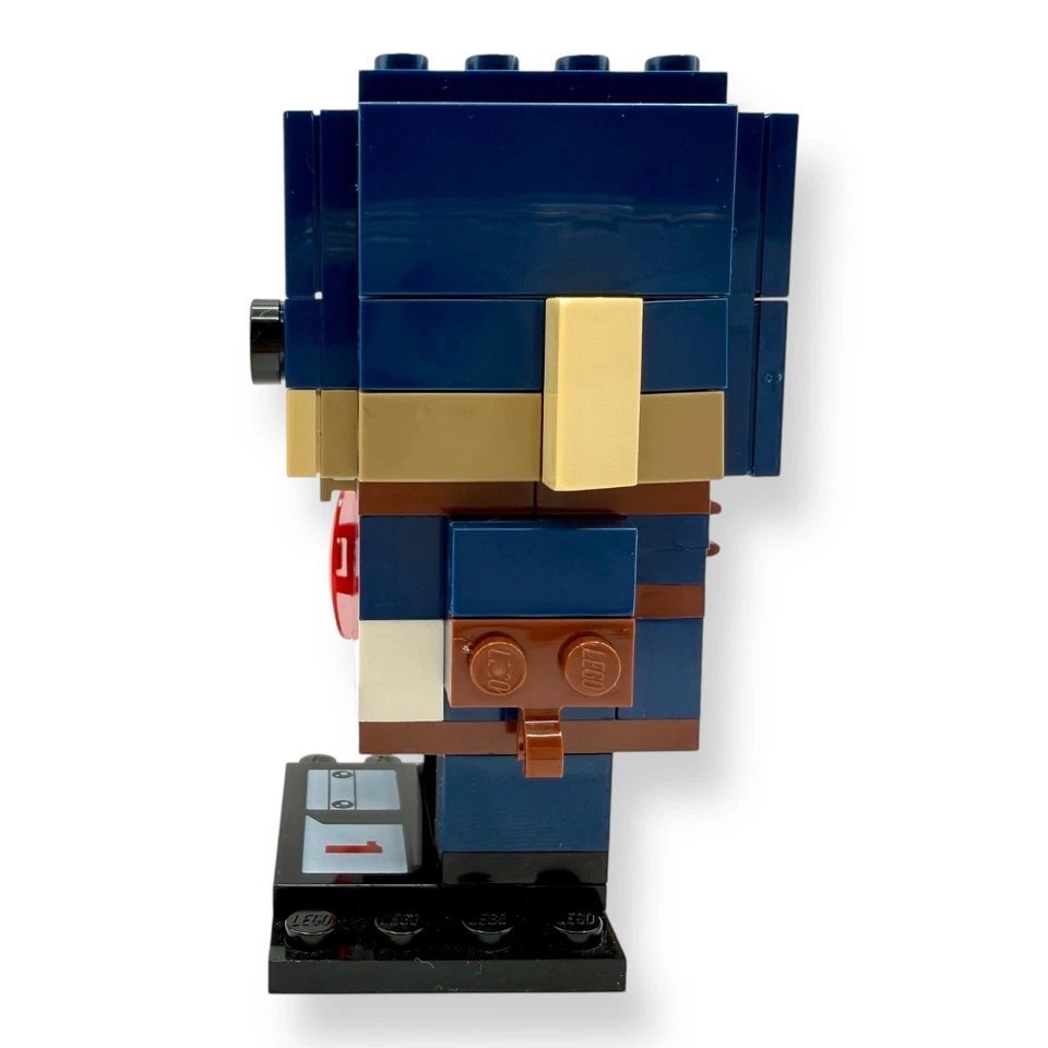 LEGO Brickheadz: Capitán América (41589) 100% Completo Marvel Super Heroes 2017 Foto 4 de 4