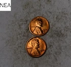 1935-S+1936-S Lincoln Wheat Penny Cent Lot/Set ~ Uncirculated Red ~ ZWL99