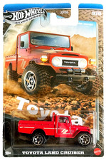 Hot Wheels Toyota Land Cruiser 3/5 Set 1:64 Modellino Auto Bambini Giocattolo 4x4 JDM