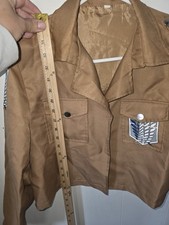 Attack On Titan Shingeki Scouting Legion Cosplay Costume Coat L