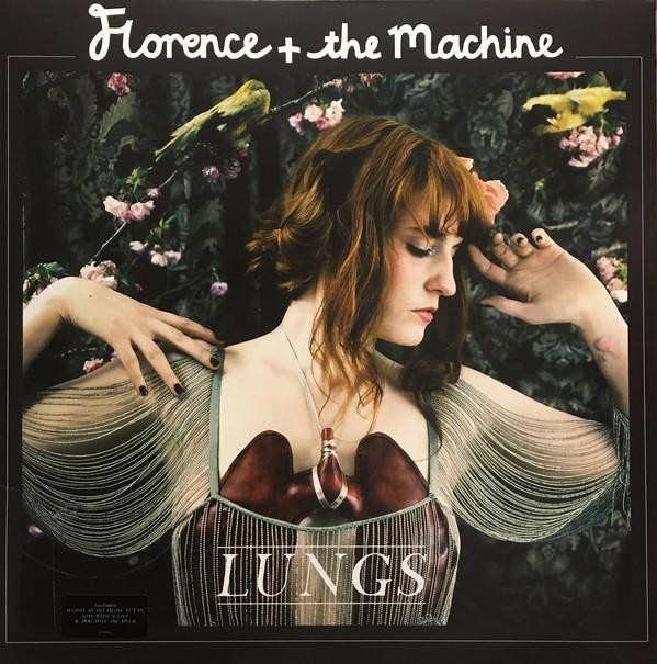Florence and the Machine Lungs LP vinyl Europe Island 2009 in g'fold sleeve