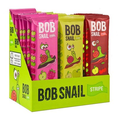 Bob Snail Set 23 - Fruchtstreifen (30 Stück)