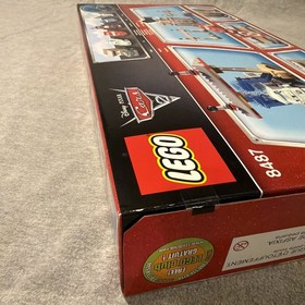 LEGO 8487: DISNEY CARS Flo's V8 Caf&eacute; - RETIRED - HTF - NISB box has slight dent