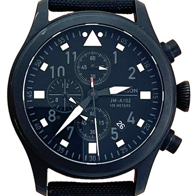 JACK MASON 日本限定モデル JM-A102-405 Jack Mason Aviator Chronograph JM-A102-405 Qz USA Pilot Watch