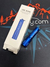 Olight i3E Eos Blue, Schlüsselanhänger Taschenlampe, NEU, OVP