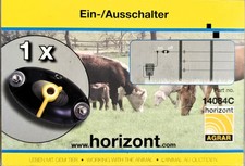 Horizont Ein-/ Ausschalter 14084C f&uuml;r Weidezaun-Ger&auml;te