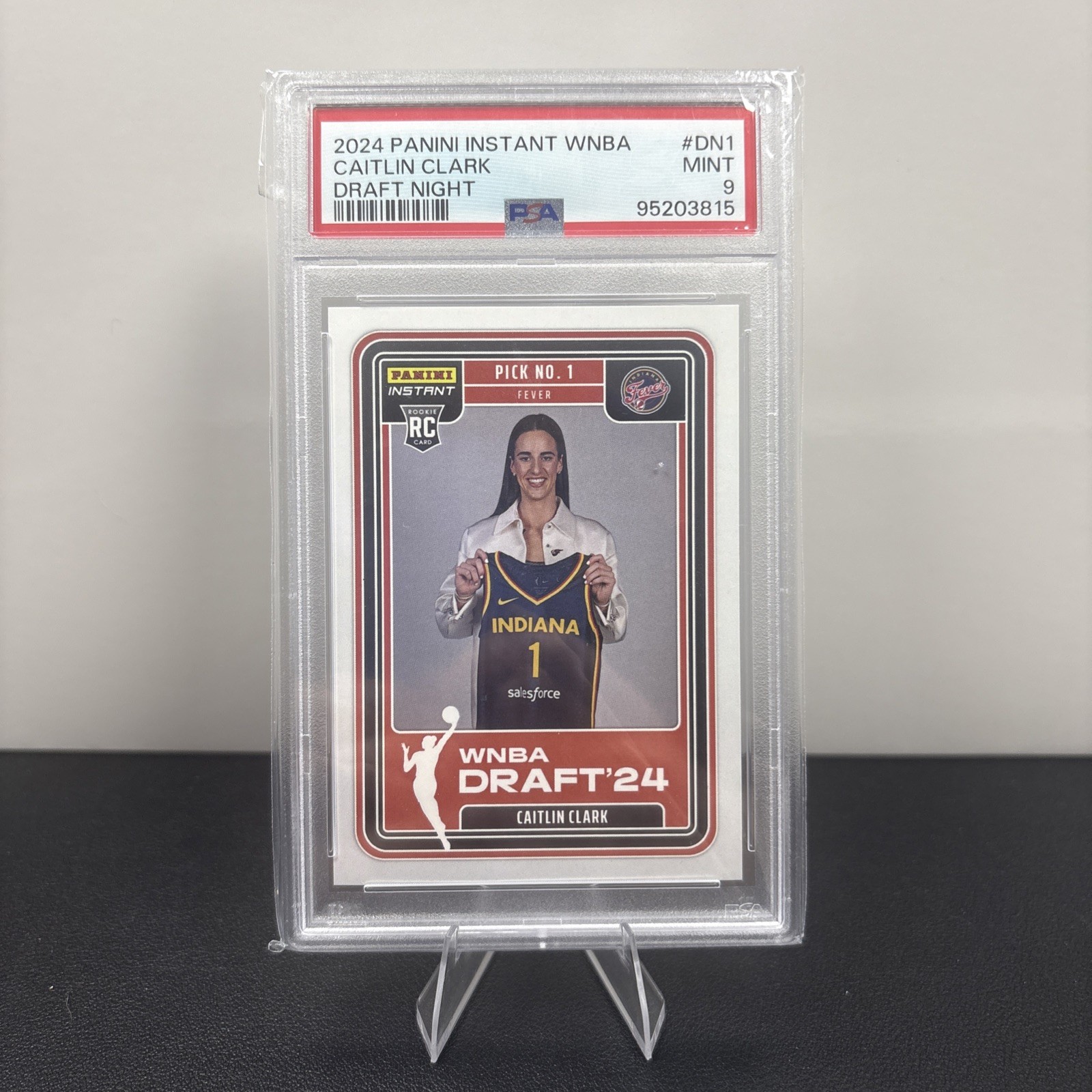 2024-25 Panini Instant WNBA - Draft Night Caitlin Clark #DN-1 /45316 (RC)