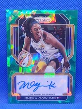 2022 Panini Prizm WNBA~ Nneka Ogwumike ~#SG-NOG Green Cracked ICE Prizm Auto 🔥