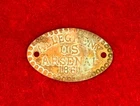 RARE ORIGINAL CIVIL WAR ERA ALLEGHENY ARSENAL 1861 SADDLE DISC