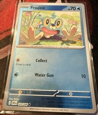 Pokémon TCG Froakie Reverse Holo Common Card #020/086 ME04: Chaos Rising