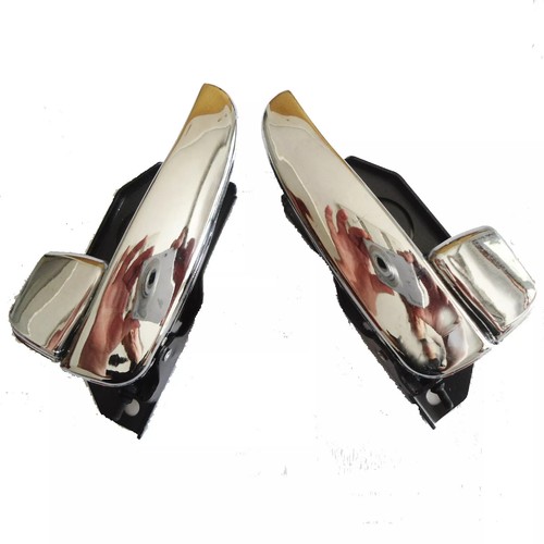 Fit 01-05 Hyundai Sonata Inside Chrome Front Rear Left Right Metal Door Handle - Picture 4 of 5