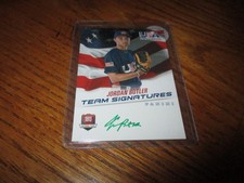 Jordan Butler 2015 Panini USA Baseball Team Signatures Auto Green #18U-JB 4/5