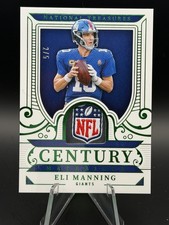 2025 Panini National Treasures - Century Materials Eli Manning #CM-EMG...