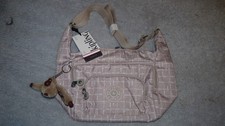 Kipling Beige Handbag New with Tag & Stacie Monkey