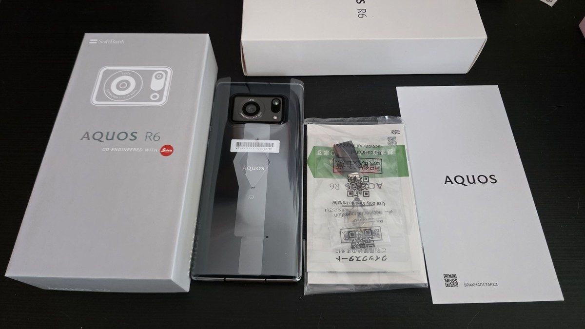 Sharp AQUOS R6 - 128 GB - Black (Unlocked) for sale online | eBay