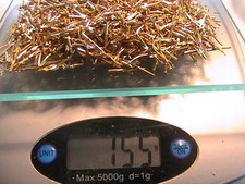 150 Grams of Connector/ Pins Gold Plated for Gold Scrap Recovery