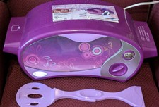 Easy Bake Purple 2013 Ultimate Oven Hasbro Spatula Instructions Tested Works