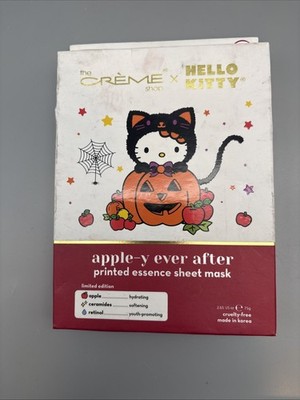 Hello Kitty The Creme Shop Appley Ever After Retinol Ceramide Sheet Mask 3 Pack
