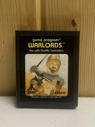 Warlords Atari 2600 Game Cartridge CX2610 - Tested, Working