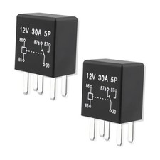 2PCS 5 Pin Relay 12077866,Premium Automotive Relays 12V for Protecting Circuit