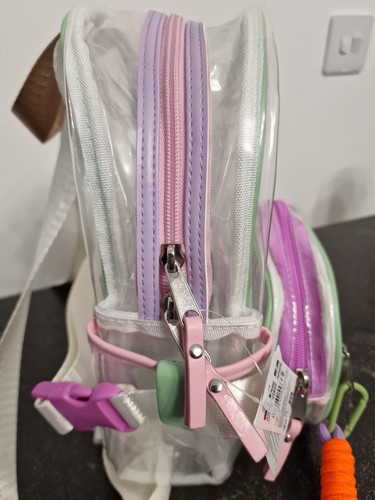 Transparenter Festival-/Eventrucksack mit abnehmbarer Hüfttasche UVP 35,00 € - Bild 4 von 8