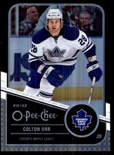 2011-12 O-Pee-Chee Black Rainbow Colton Orr /100 #402