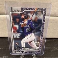 Topps 2026 Series 1 Warming Bernabel Colorado Rockies Rookie #55 Team Logo SP