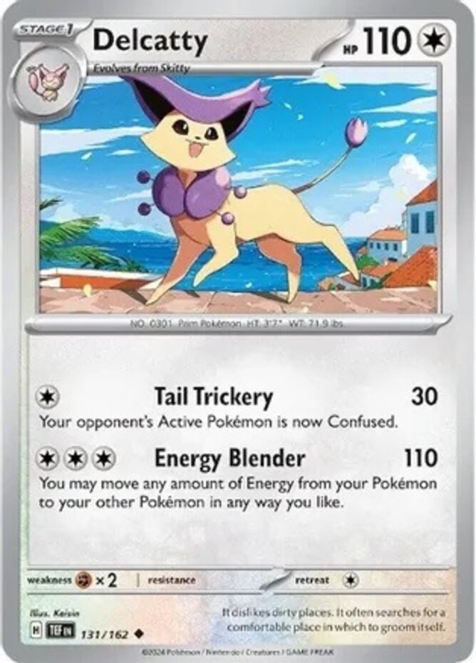 Delcatty - 131/162 - Uncommon - Near Mint