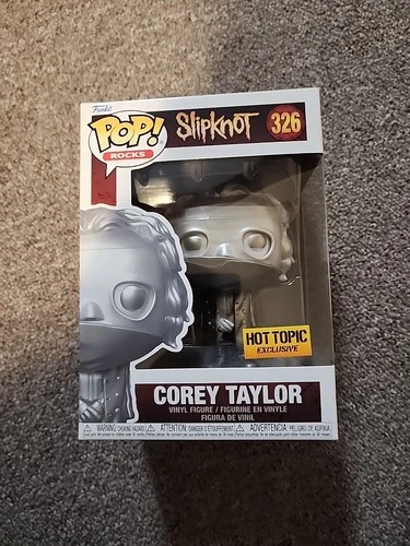 Funko Pop! Rocks Slipknot Corey Taylor #326 (Hot Topic Exclusive) VAULTED