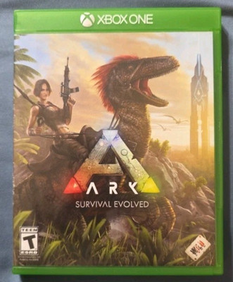 Ark Survival Evolved Microsoft Xbox One, 2017 Case, Cover Disc  WILD CARD Tested