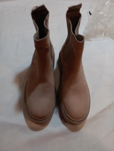 Stivali Timberland donna Cortina Valley Chelsea nuovi pelle talpa 6 5 M suola a strappo