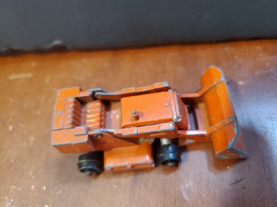 Vintage Matchbox England Lesney, #58 Drott Excavator, Orange, No