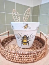 Pretty Bee Plant Pot | Planter | Christmas Gift Idea | gift for Mum 