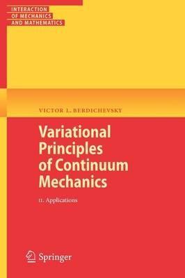 Variationsprinzipien der Kontinuumsmechanik - 9783540884682
