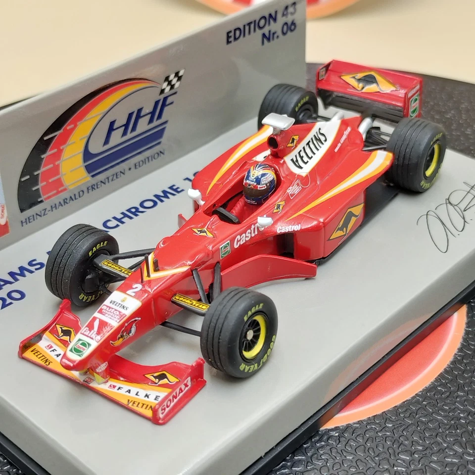 MINICHAMPS 1/43 Williams Mecachrome 1998 FW20 H. H. Frentzen 511984302 - Image 2 of 4