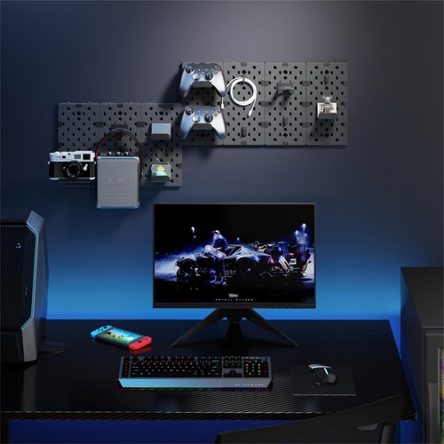 Controller Cuffie Montaggio a Parete Pegboard Gaming Accessori Organizer - Foto 7 di 8