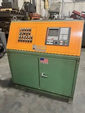 USED PEDDINGHAUS CNC DRILL LINE CONTROL, FAGOR, PACIFIC SCIENTIFIC, GE FANUC