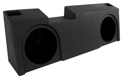 Rockville Dual 12'' Ported Bedlined Sub Box For 2019-Current GM Crew+Double Cab