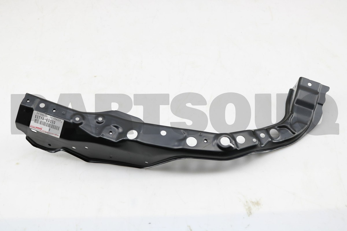 と 5371460030 Genuine Toyota EXTENSION, FRONT FENDER APRON, FRONT LH