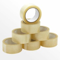 18 Rollen 66M Klebeband Packband Paketband Paketklebeband Leise Abr. Transparent