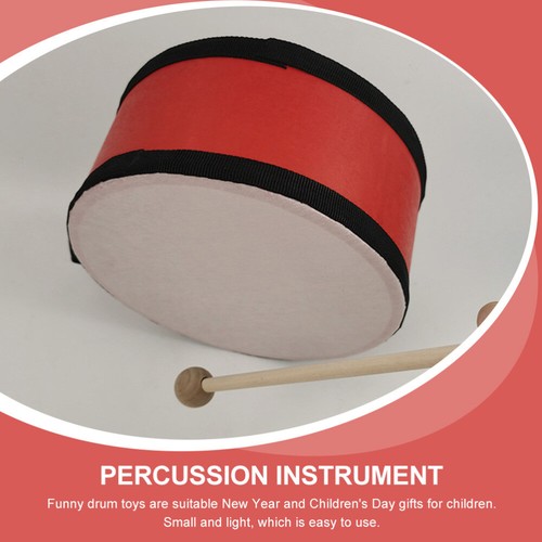 Handheld Drum Teaching Baby Instruments Kids Percussion Child - Picture 2 of 12