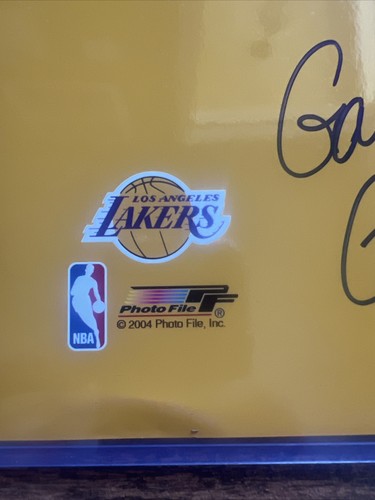 Lakers Legends Multi Signed 16x20 Photo Kareem magic Worthy West Shaq - 11 Autos - Picture 12 of 12