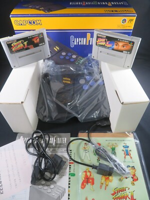 CAPCOM POWER STICK FIGHTER パソコンアダプタ FM Towns and the Capcom Power Stick Fighter PC Adapter (CPSF