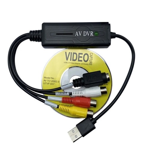 USB Video Capture Card Digital Converters USB 2.0 to DVR Video Record Capture - Afbeelding 6 van 8