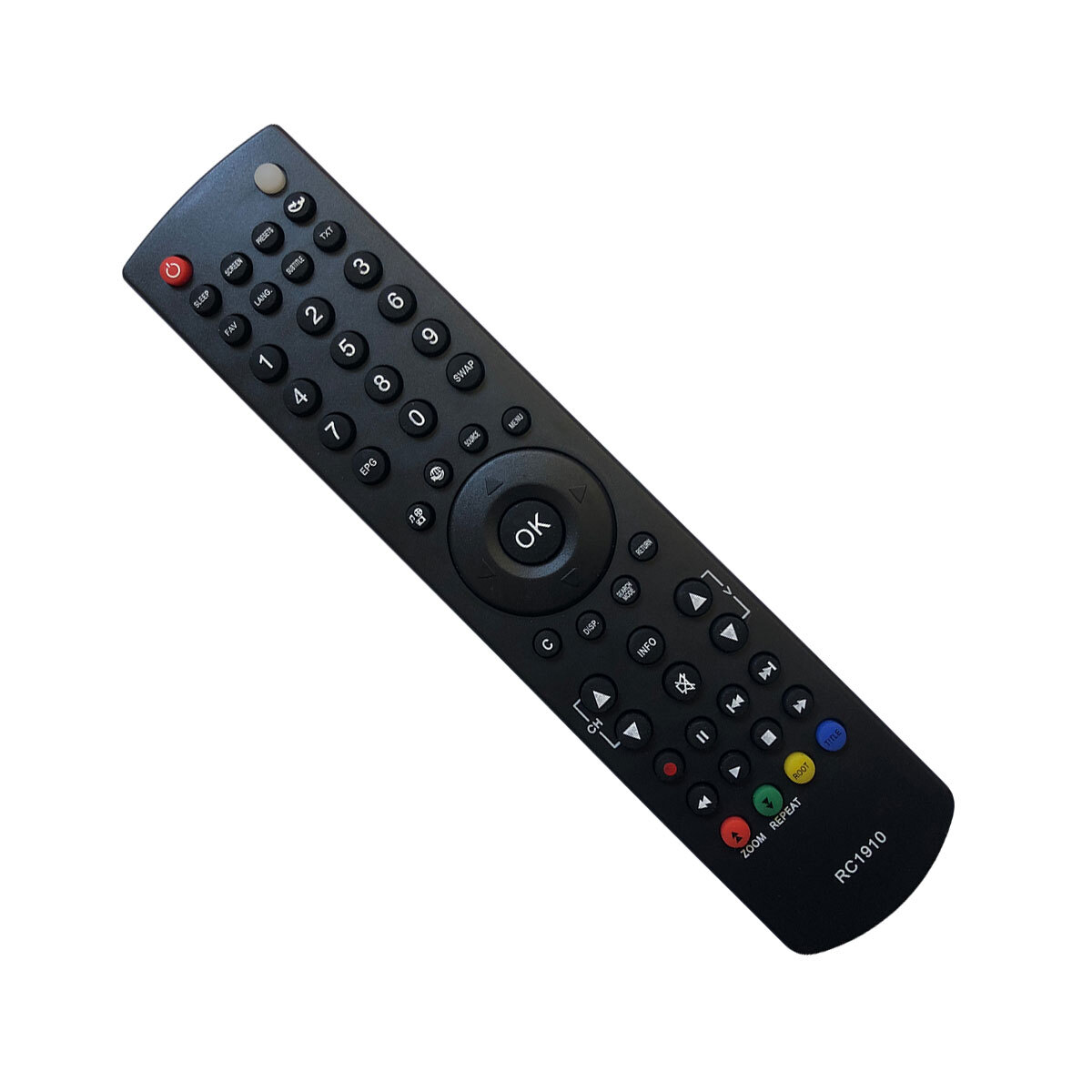 Thumbnail - Ersatz Tv Fernbedienung Für Telefunken Hitachi-24h8l03-r Fernseher