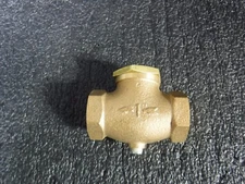 1" Cast Brass In Line Check Valve,CDI CONTROL DEVICES,2A165,(MG)