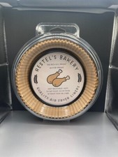 LARGE HIGH QUALITY ROUND 9 IN AIR FRYER LINER FITS ROUND/SQUARE 5-8 QUART 100 CT