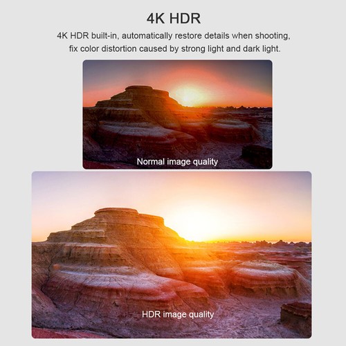 ORDRO EP7 4K Camcorder Head-Mounted Video Camera 2-Axis Gimbal Stabilizer M7D3 - Picture 7 of 12