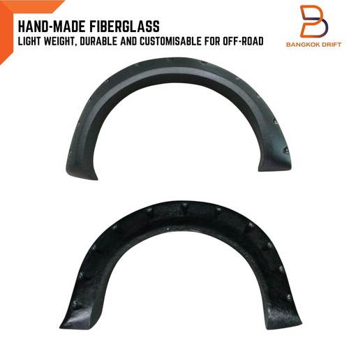 JUNGLE OFFROAD FENDER FLARES ARCH FOR NISSAN FRONTIER NAVARA D40 05-14 KING CAB - Picture 5 of 8