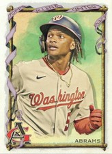 2023 Topps Allen & Ginter Silver Portrait Hot Box #77 CJ Abrams - Washington Nat